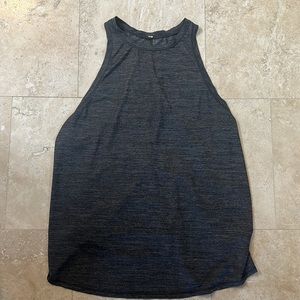 Lululemon grey tie back tank size 8